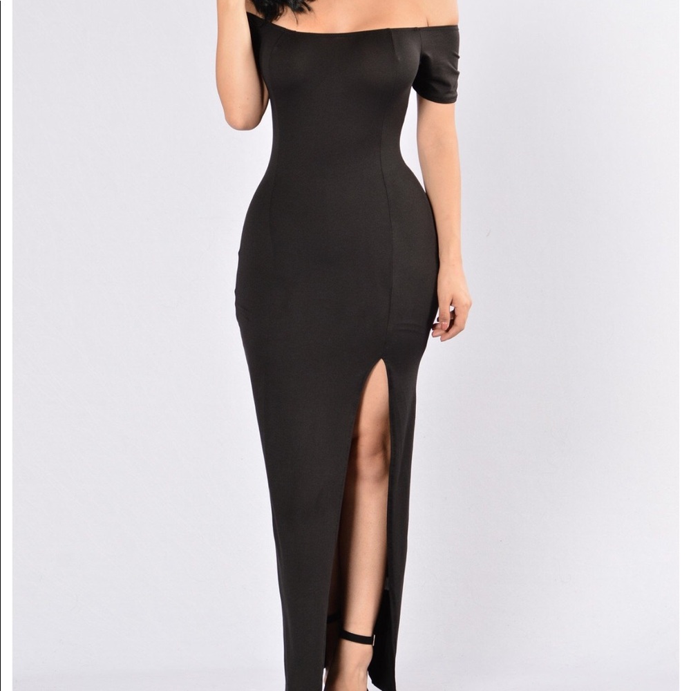Fashion Nova: Black Like New Dress